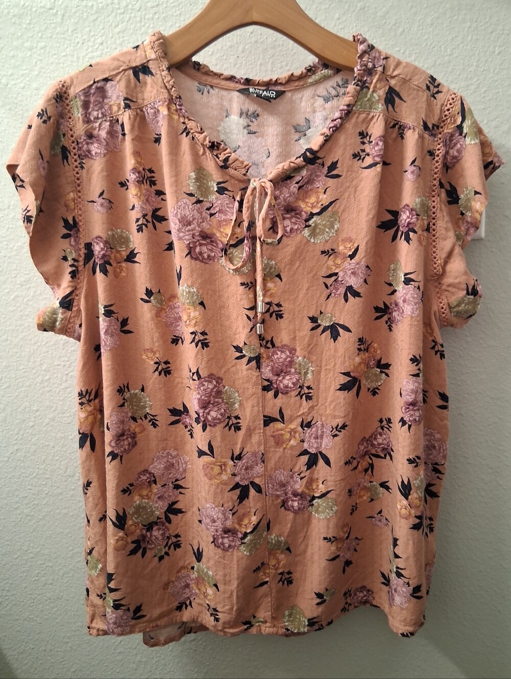 Buffalo David Bitton Floral Blouse XL